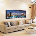 City Landscape Photo Canvas Print / New York Canvas Wall Art / Brooklyn Bridge Canvas Painting